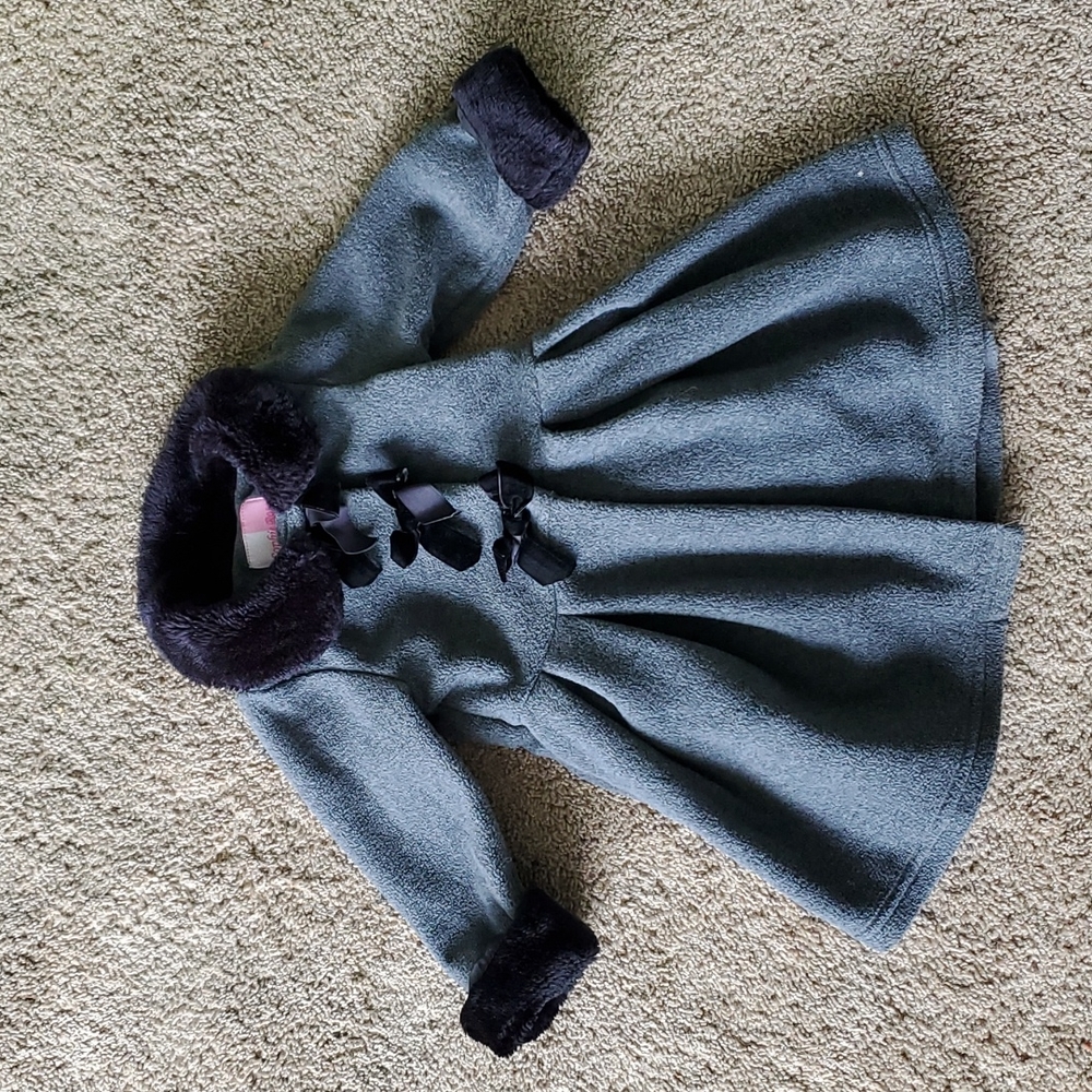 Sophie Rose Fleece Overcoat